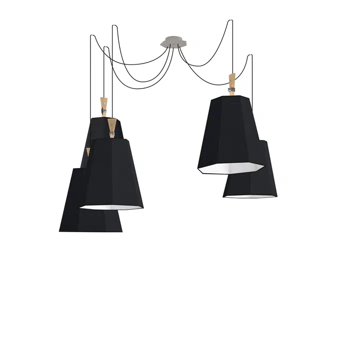 LUXIOLE - CHANDELIER 5 XXL
