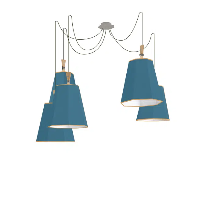 LUXIOLE - CHANDELIER 5 XXL