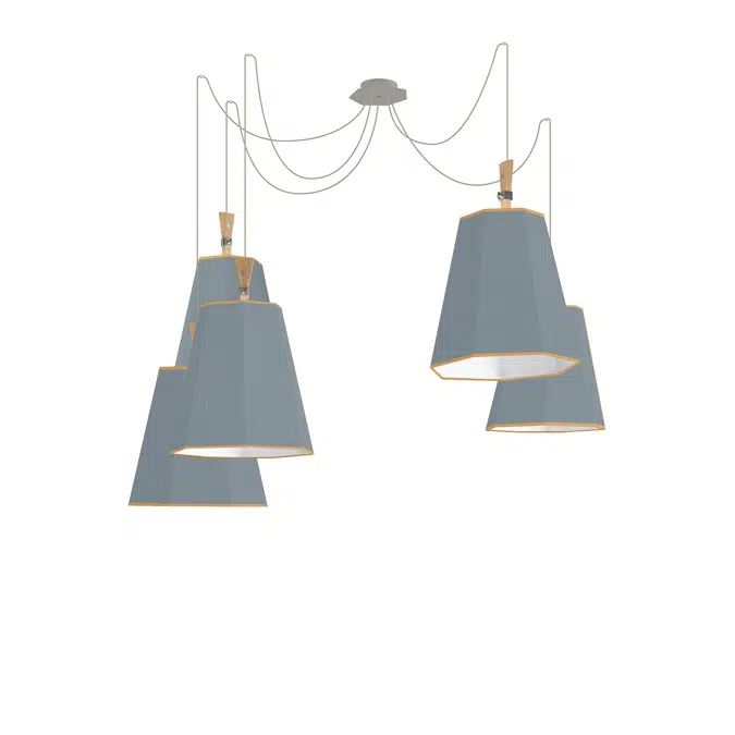 LUXIOLE - CHANDELIER 5 XXL
