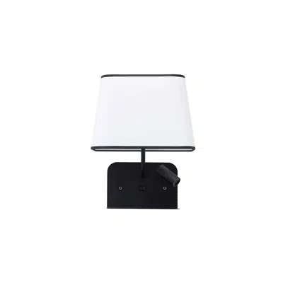ESCALE - LEFT FIXED WALL LAMP USB SPOT LED图像