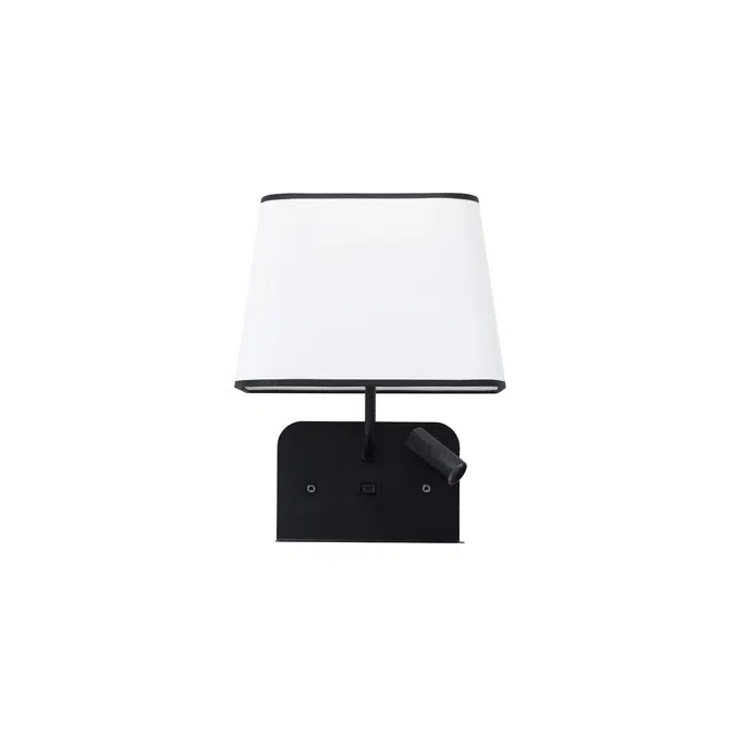 ESCALE - LEFT FIXED WALL LAMP USB SPOT LED