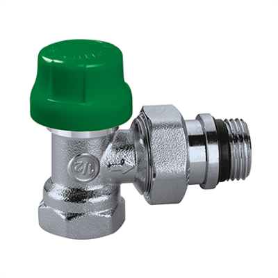 Image for Dynamic thermostatic radiator valves DYNAMICAL® - Angled version for steel pipes