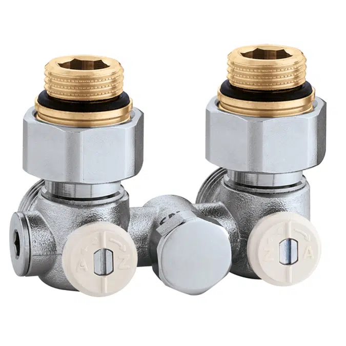 Panel Radiator Valves Angled Versions - NA Market