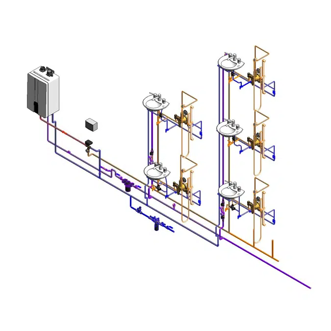 Commercial Plumbing System - Instantaneous Water Heater - NA Market