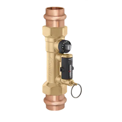 Obrázek pro QuickSetter™ Balancing Valve with Flowmeter (threaded & press) - NA Market