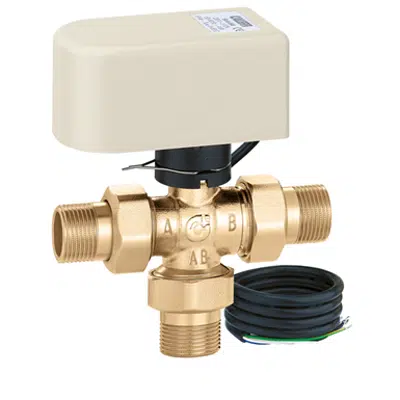 Image for Three-way motorized ball zone valve-Diverting - NA Market