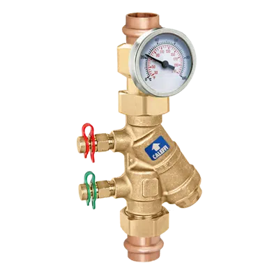 bild för FlowCalPLUS™ Union Y-body Automatic Flow Balancing Valve with Inlet Check Valve  - NA Market