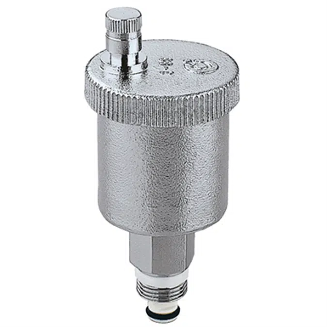 MINICAL - Válvula automática de purga de aire con grifo de corte automático 3/8" y 1/2"