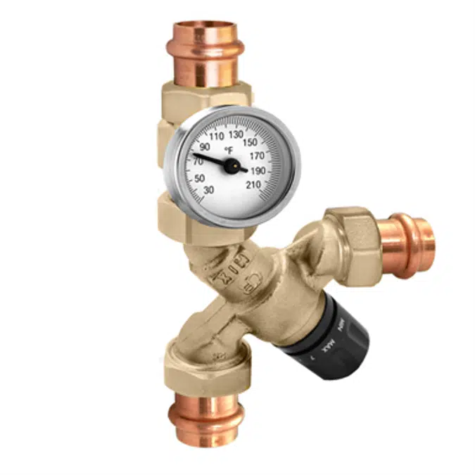 AngleMix™  Angle-Style ThermoStatic Mixing Valve - NA Market