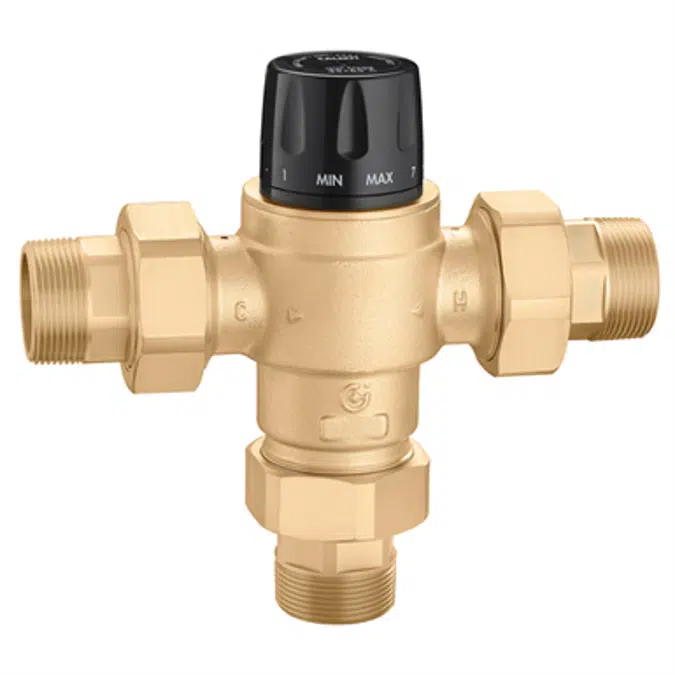 MixCal PLUS™ High Flow Thermostatic Mixing Valve - NA Market