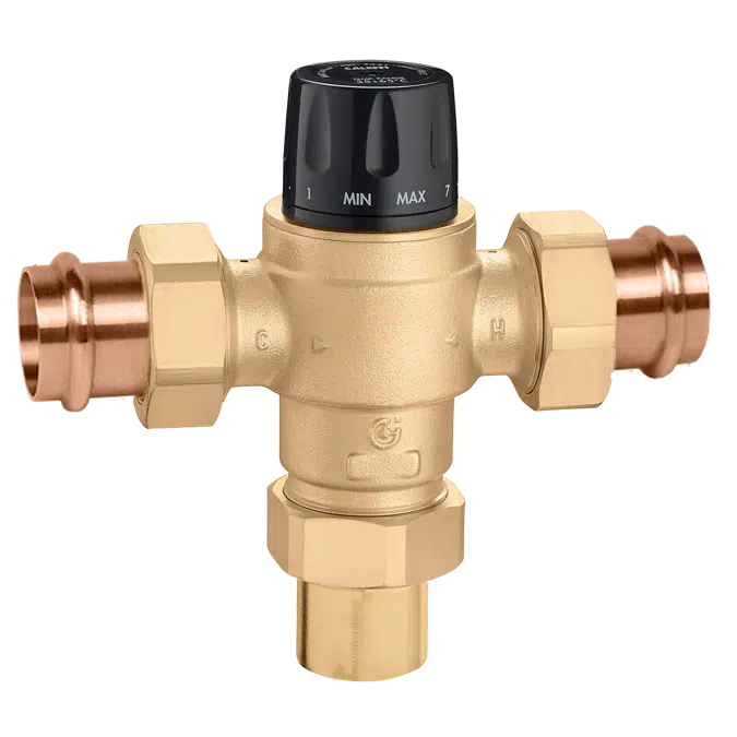 MixCal PLUS™ High Flow Thermostatic Mixing Valve - NA Market