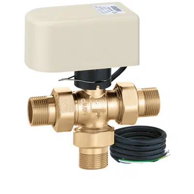 Immagine per Three-way motorized ball zone valve- Bypass - NA Market