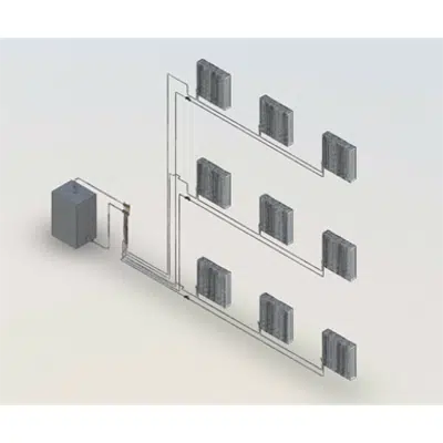 imagem para Balancing of zone radiator system with one-pipe valves