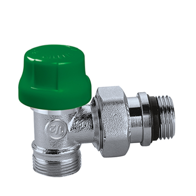 Image for Dynamic thermostatic radiator valves DYNAMICAL® - Angled version for copper, simple plastic and multi-layer pipes