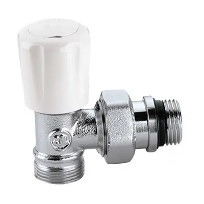 Image pour Convertible radiator valve with pre-setting