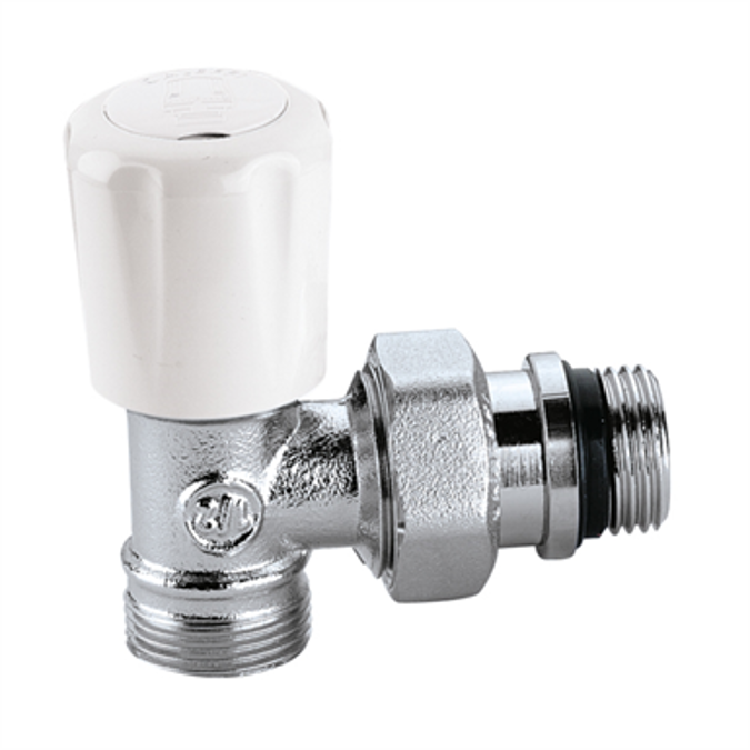 Convertible radiator valve with pre-setting