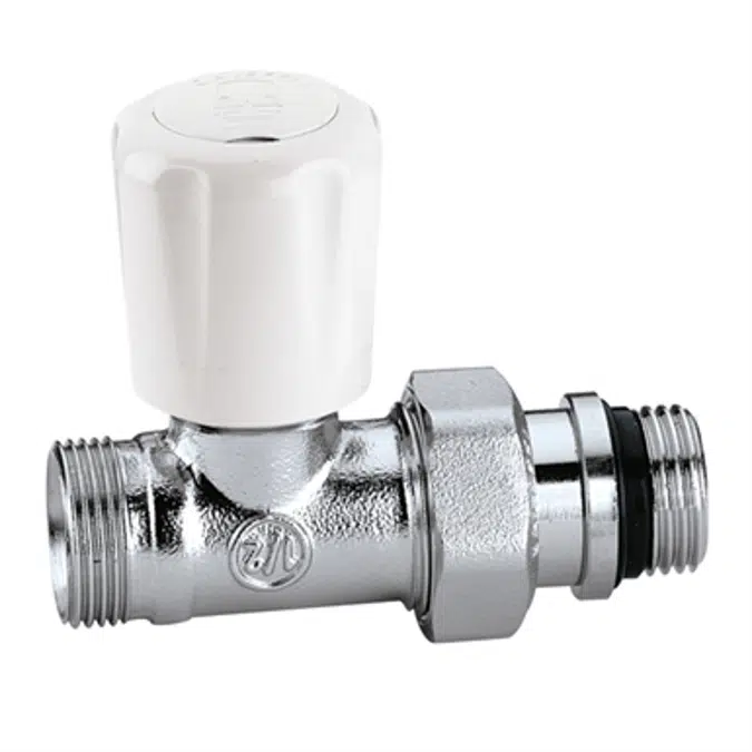 Convertible radiator valve with pre-setting