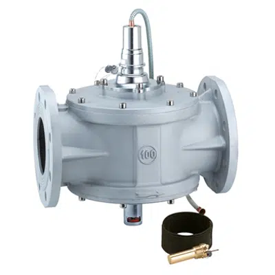 Image for Fuel shut-off valve. Aluminium body. Flanged connections DN100