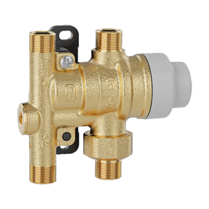 BIM objects Free download! SinkMixer™ 4way Scald Protection PointofUse Thermostatic Mixing