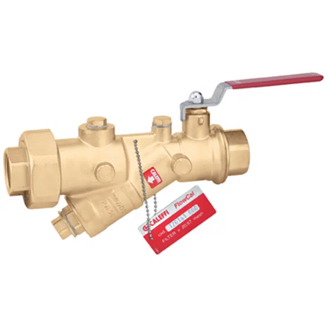 Y-strainer with integral ball valve - NA Market