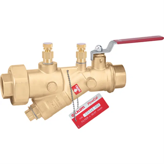 Y-strainer with integral ball valve - NA Market