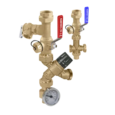 bild för Tankless Water Heater Service Valve Kit with 520 TankMixer without Pipes - NA Market
