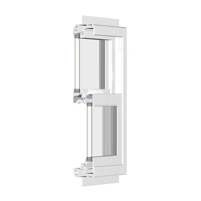 afbeelding voor Silent Guard® Vinyl Acoustic Windows, Model 8100 Single Hung Window, STC 29-35, OITC 23-31