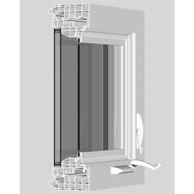 Image for Silent Guard® Vinyl Acoustic Windows, Model 7500 Casement Window, STC 40-44, OITC 30-37