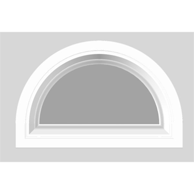 Silent Guard® Vinyl Acoustic Windows, Model 8300 Special Shape Window, STC 28-36, OITC 22-28 için görüntü