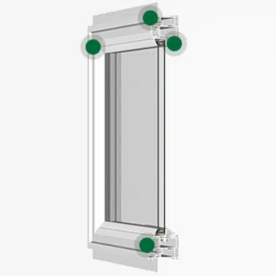 billede til Silent Guard® Vinyl Acoustic Windows, Model 720 Casement Window, STC 25-33, OITC 21-27