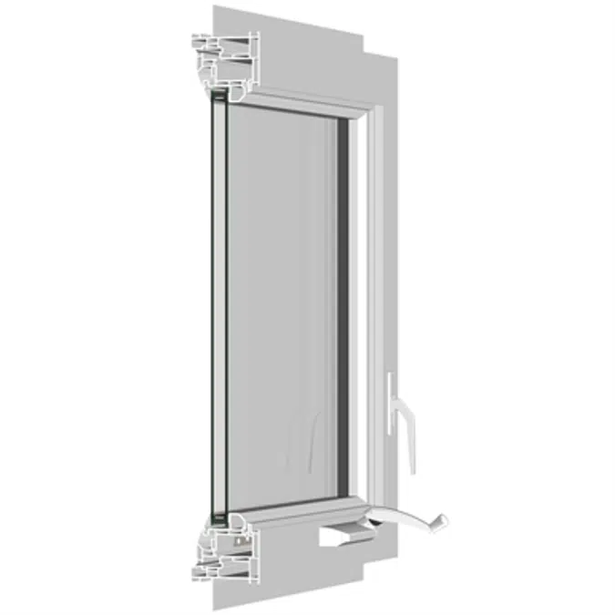 Silent Guard® Vinyl Acoustic Windows, Model 720 Awning Window, STC 26-33, OITC 21-27