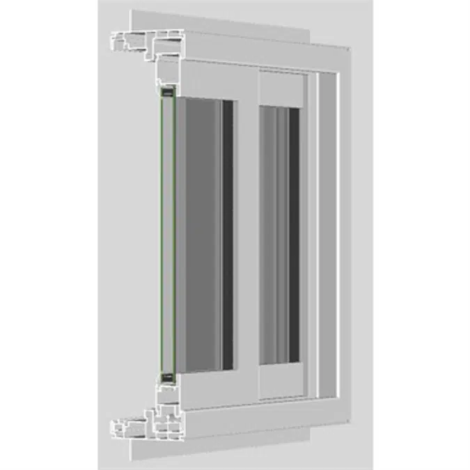 Silent Guard® Vinyl Acoustic Doors, Model 8400 Sliding Patio Door, STC 32-35, OITC 26-29