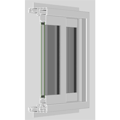 imagen para Silent Guard® Vinyl Acoustic Doors, Model 8400 Sliding Patio Door, STC 32-35, OITC 26-29