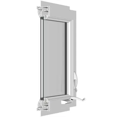 imagen para Silent Guard® Vinyl Acoustic Windows, Model 720 Casement Window, STC 25-33, OITC 21-27