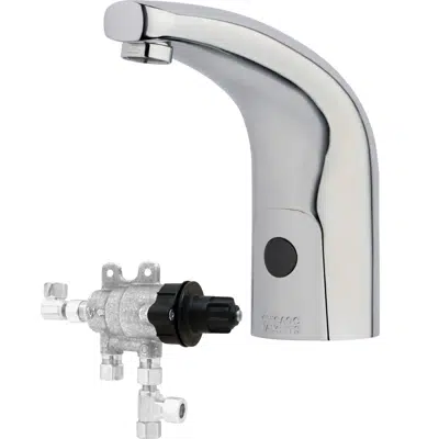 Image for Touch-Free, Programmable Faucet with Mixing Valve, for Patient Care Applications, 116.789.AB.1T