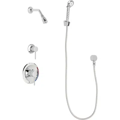 Image pour Pressure Balancing Tub and Shower System with Shower Head and Hand Spray, SH-PB1-13-030