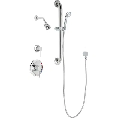 Image pour Pressure Balancing Tub and Shower System with Shower Head and Hand Spray, SH-PB1-16-023