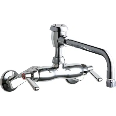 Image for Wall-Mounted Manual Faucet with Adjustable Centers, 886-RL8BVBE2-2CP