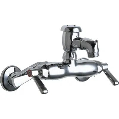 Wall-Mounted Manual Faucet with Adjustable Centers, 305-VBCP 이미지