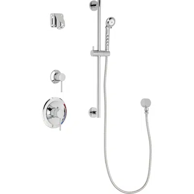 Зображення для Pressure Balancing Tub and Shower System with Hand Spray and Ligature Resistant Shower Head, SH-PB1-15-031