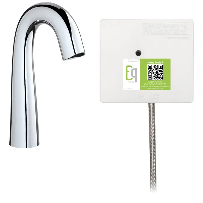 Touch-Free Faucet with Plug-and-Play Installation, EQ-C11C-21ABCP