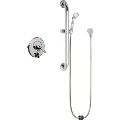 Image pour Thermostatic/Pressure Balancing Shower Fitting with Auto-Drain™ and Hand Spray, SH-TP4-00-023