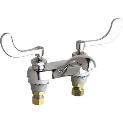 Imagem para Deck-Mounted Manual Faucet with 4" Centers, 802-317ABCP}