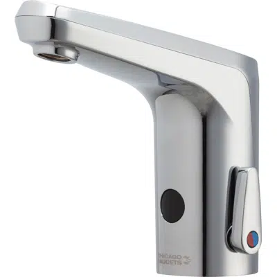 obraz dla E-Tronic® 80 Electronic Commercial Faucet with Touchless Sensor Operation, E80-A11E-16ABCPT