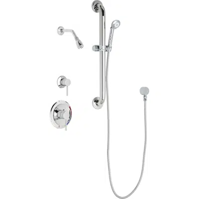 Image pour Pressure Balancing Tub and Shower System with Shower Head and Hand Spray, SH-PB1-13-023