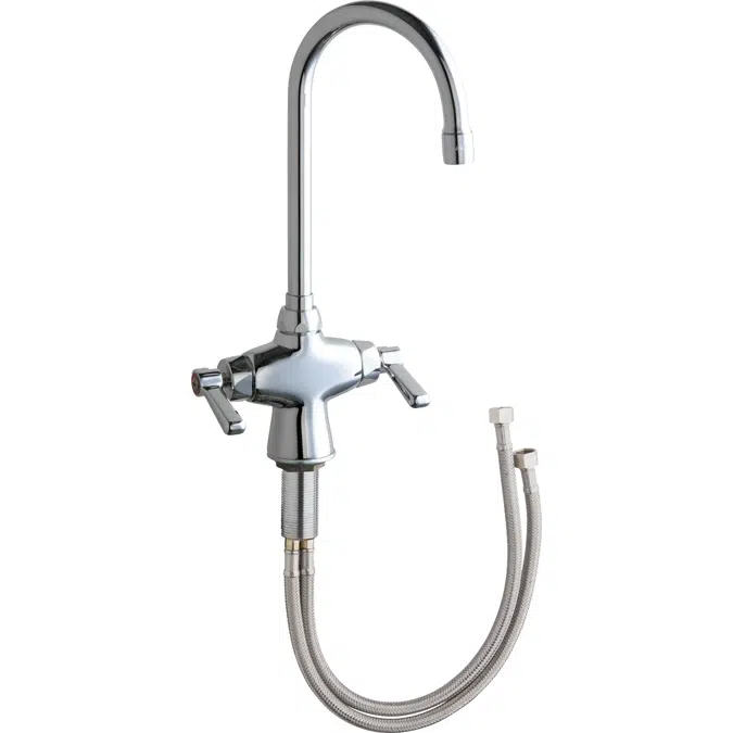 Deck-Mounted Manual Faucet, Single-Hole Mounting, 50-ABCP