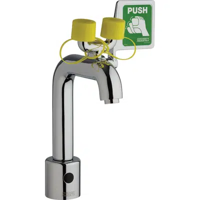 Image pour Touchless Emergency Eyewash with Faucet, 8453-F11J-43ABCPT