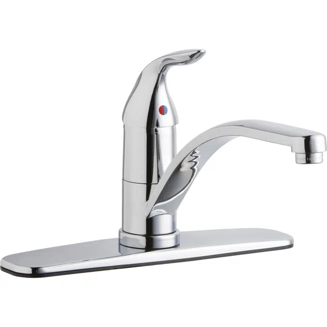 Deck-Mounted Manual Faucet with 8" Centers, 431-ABCP