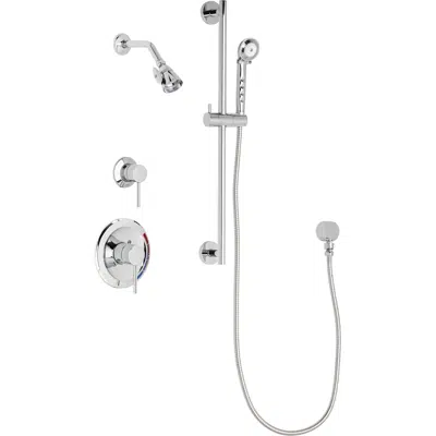 รูปภาพสำหรับ Pressure Balancing Tub and Shower System with Shower Head and Hand Spray, SH-PB1-16-011