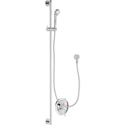 billede til Pressure Balancing Tub and Shower System with Hand Spray and 48" Slide Bar, SH-PB1-00-032